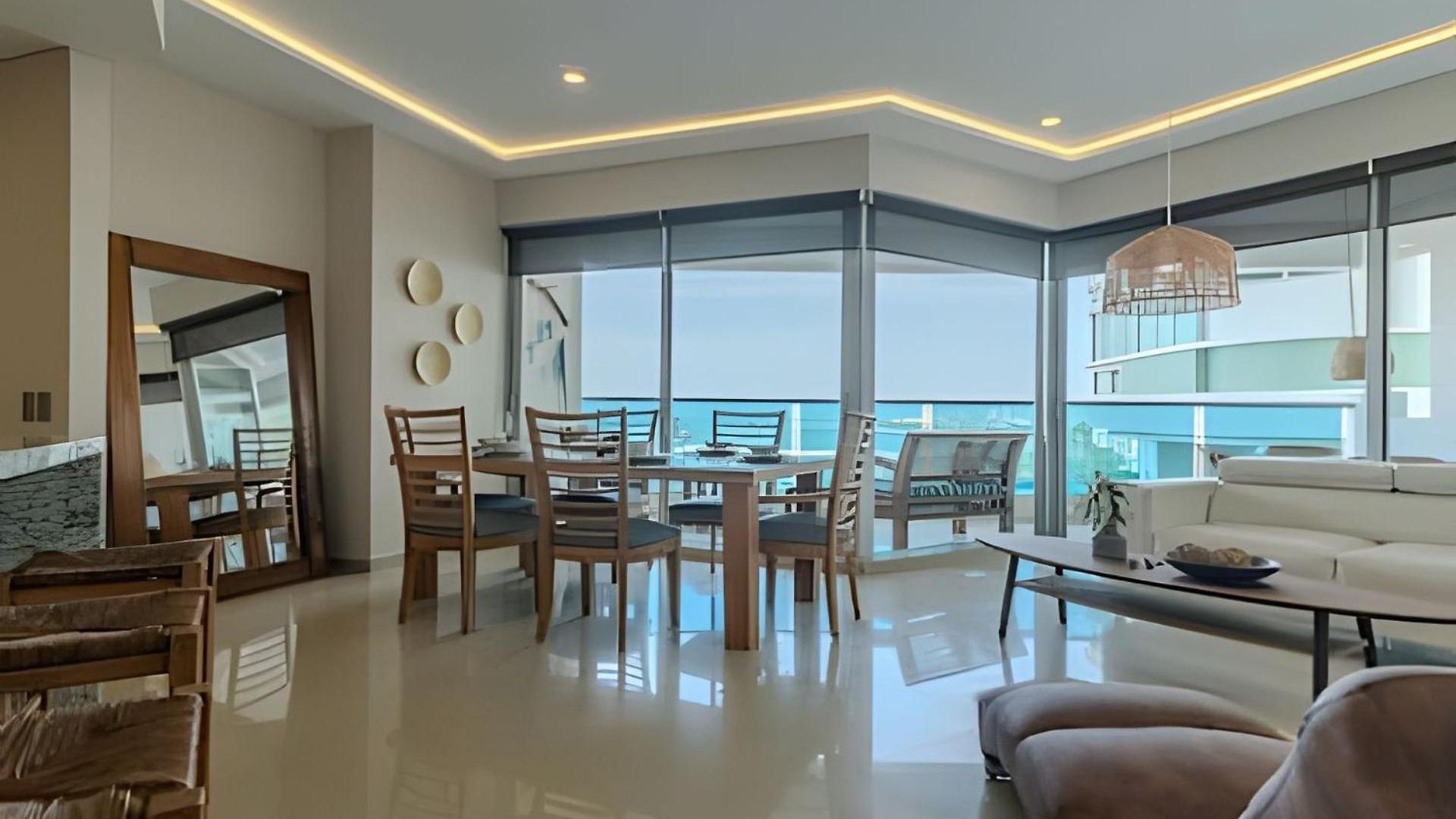Apartamento Espectacular Vista Al Mar - Edificio Infinito 702