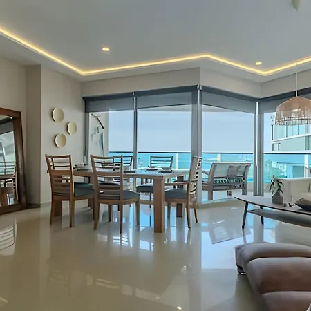 Apartamento Espectacular Vista Al Mar - Edificio Infinito 702