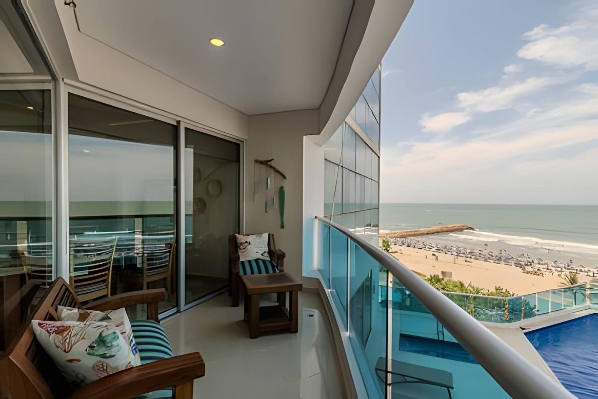 Apartamento Espectacular Vista Al Mar - Edificio Infinito 702