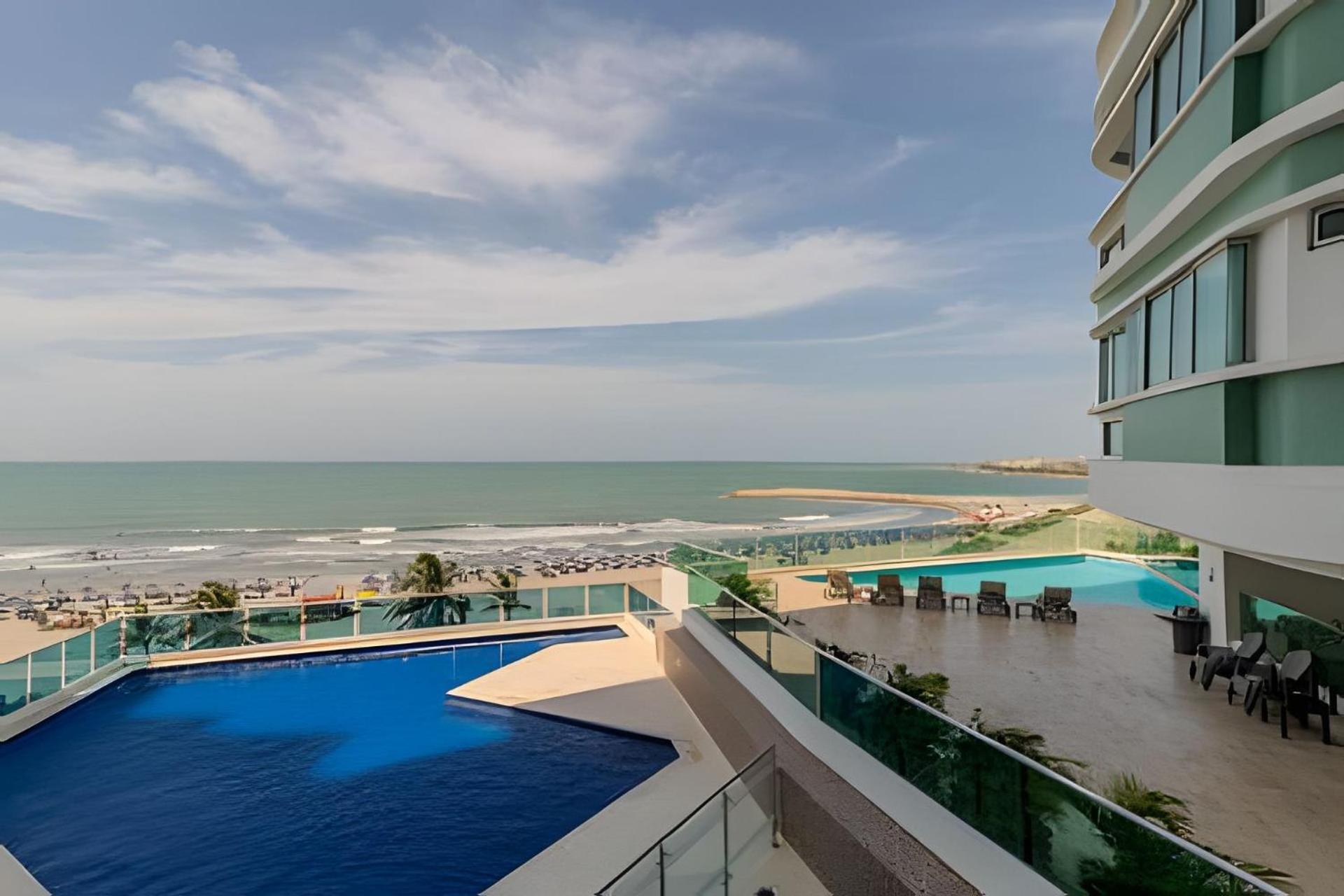 Espectacular Vista Al Mar - Edificio Infinito 702 Cartagena